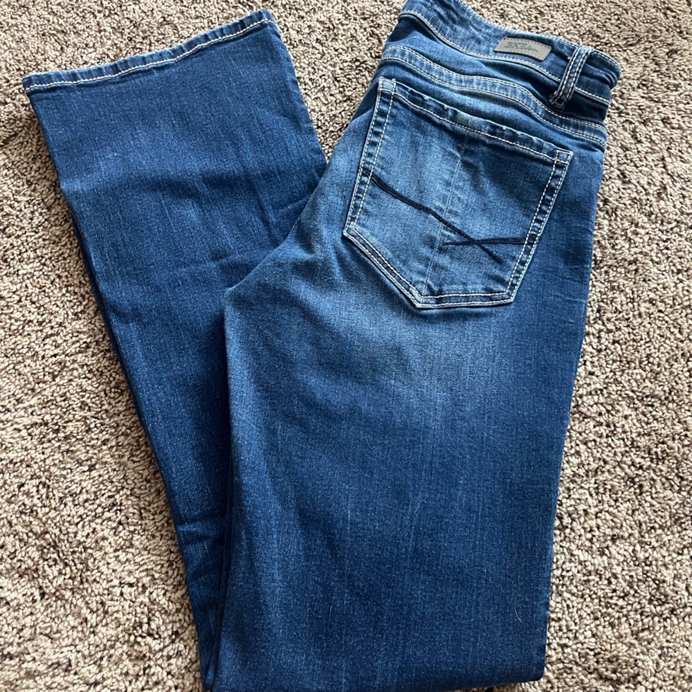 Buckle black jeans